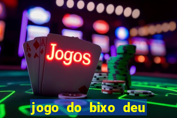 jogo do bixo deu no poste